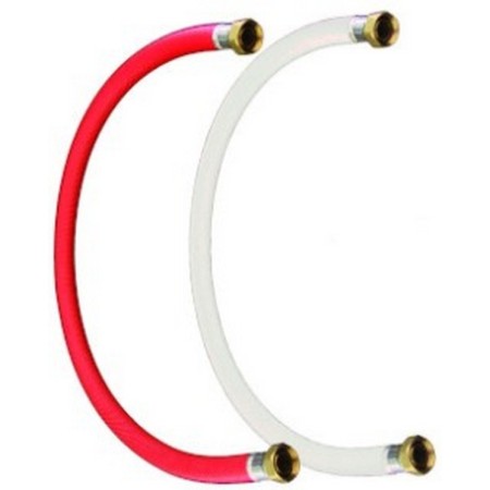 Bocciolona 209 tubo semirrígido sección DN25 L.1,1m rojo