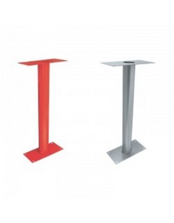 Bocciolone 251/A Pedestal central cilíndrico x Electa DN45 rojo