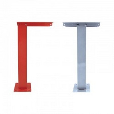 Bocciolone 251/D Lampadaire Carré x Electa/Poly DN45/DN70 Rouge