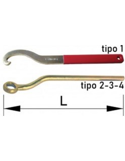 Bocciolone 27 Racor de llave de maniobra "B" DN70/80 UNI814
