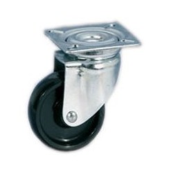 RUBBER SWIVEL WHEEL D. 50MM