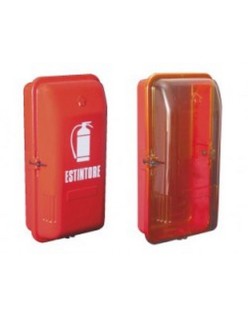 Bocciolone 36/n fire extinguisher box 9/12kg red w/port. transp.