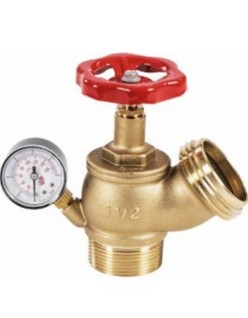 Bocciolone 5/m Ersatzmanometer dn40 rad. d. 1/8" 0÷12bar