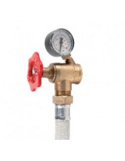 Bocciolone 629 pressure gauge 0-16bar d. 1/4"