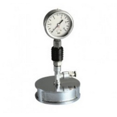 Bocciolone 632 stainless steel pressure gauge dn63 0-25bar + connectionrad.d. 1/4"
