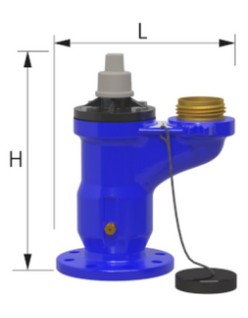 Bocciolone 64/A underground hydrant Crotone DN80 1outlet