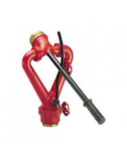 Bocciolone 85 threaded spingarda s/gate valve DN70XDN65