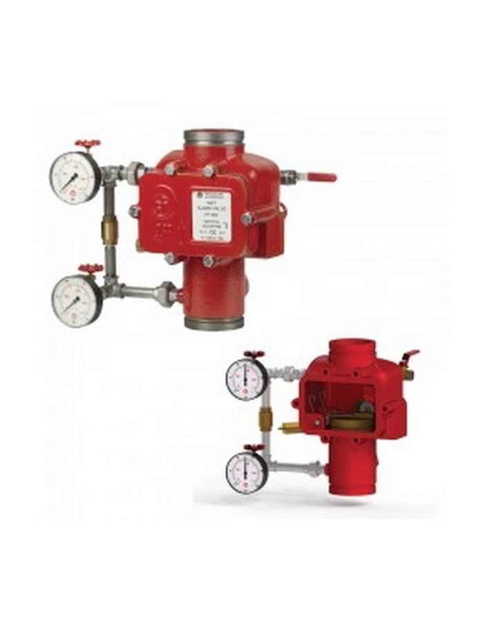 Bocciolone 900 valvola ad umido fireflow wet-1000 dn100/4" c/tr