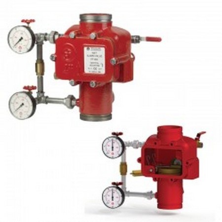 Bocciolone 900 Nassventil Fireflow Wet-1000 DN80/3" C/TRI