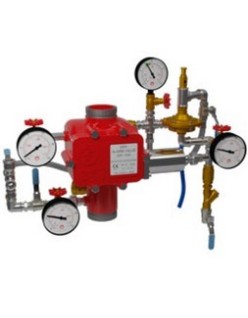 Bocciolone 903 soupape sèche fireflow dry-1000 dn100/4" w/tri