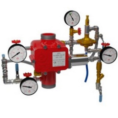 Bocciolone 903 dry valve fireflow dry-1000 DN80/3" w/trim