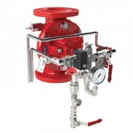 Bocciolone 915 valvola a diluvio dn100/4" trim pneumatico flangiata