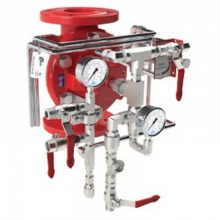 Bocciolone 916 Pressure Valve DN80/3" Flanged Pneumatic Trim