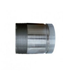 Bocciolone 917 nipplo scanalatura/filettato d. 1.1/4"m