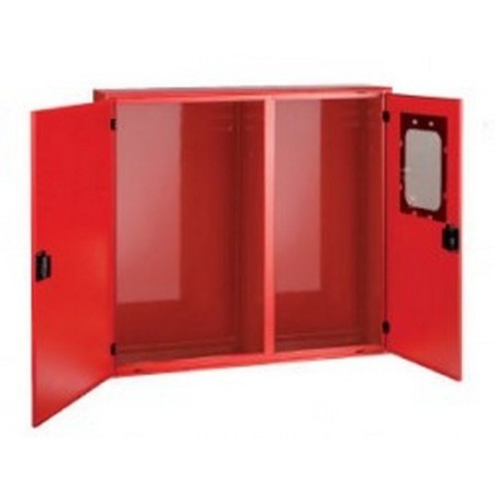 Boîte murale Bocciolone x borne d’incendie + compartiment extincteur rouge