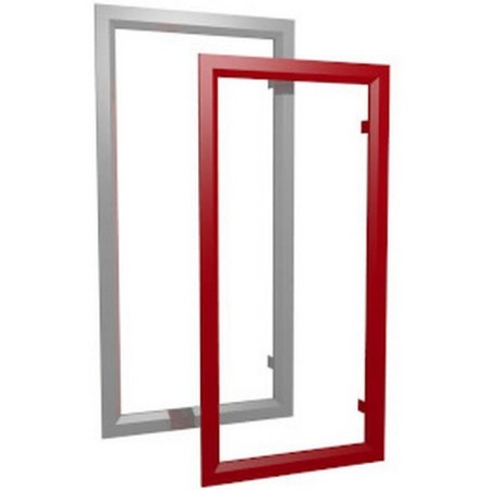 Bocciolone casing frame for stainless steel fire extinguisher box h.800