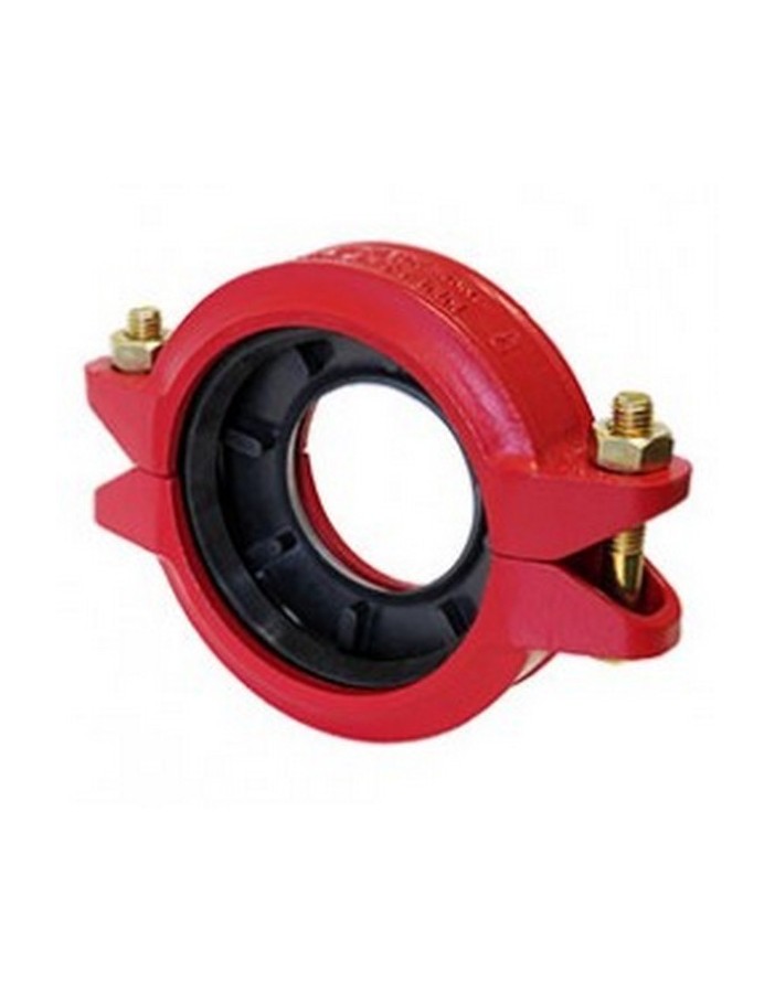 Bocciolone gr8lok 931 joint réduit d. 4"x2.1/2 » peint en rouge