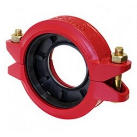 Bocciolone gr8lok 931 giunto ridotto d. 4"x2.1/2" verniciato rosso