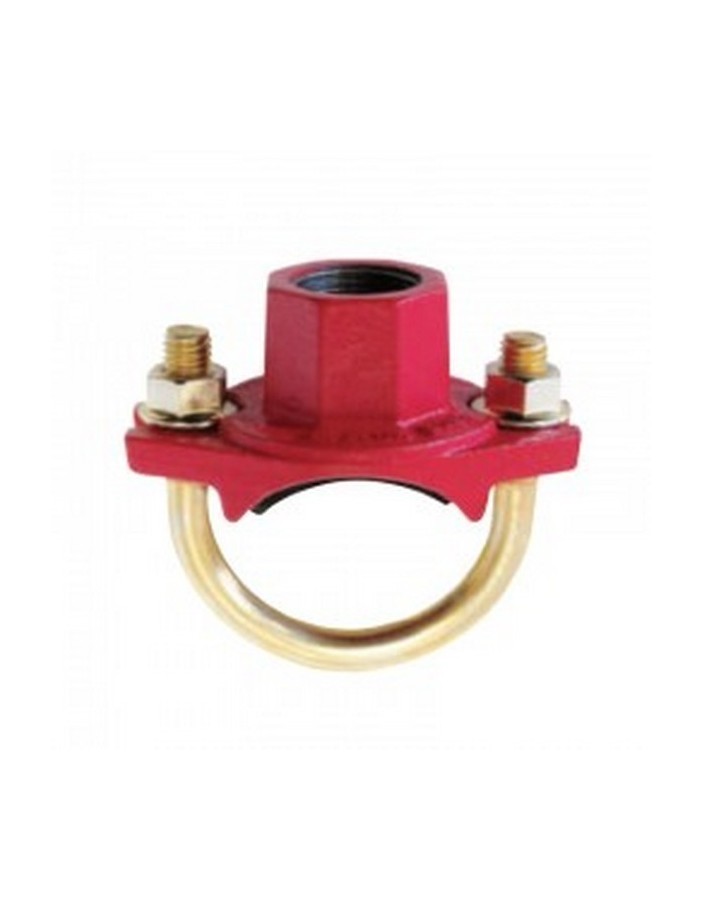 Raccord d’arrosage Bocciolone gr8lok 934 d. 1.1/4"x1/2 » peint en rouge