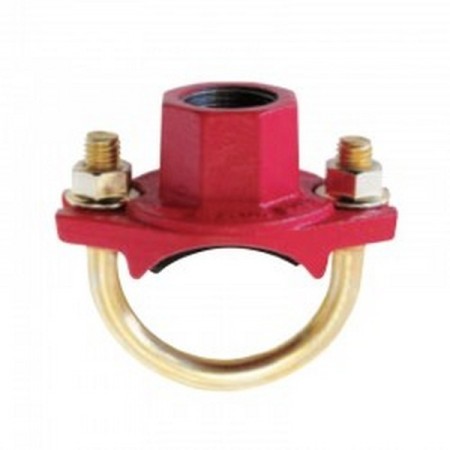 Bocciolone gr8lok 934 Sprinkleranschluss d. 2,1/2"x1" rot lackiert