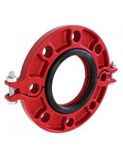 Bocciolone gr8lok 941/z grooved flange d. 4" galvanized