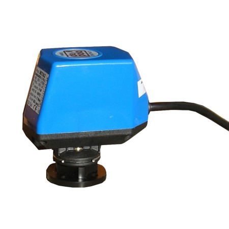 3-wire control motor 1 auxiliary contact 60" for 90° connection ISO 5211 F03 Q9 24VAC for 2/3-way valves d.1/2"-3/4"-1"