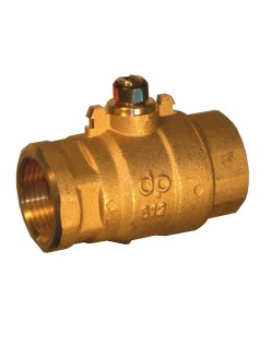 Ball valve body 2-way d. 1" type all/nothing female...