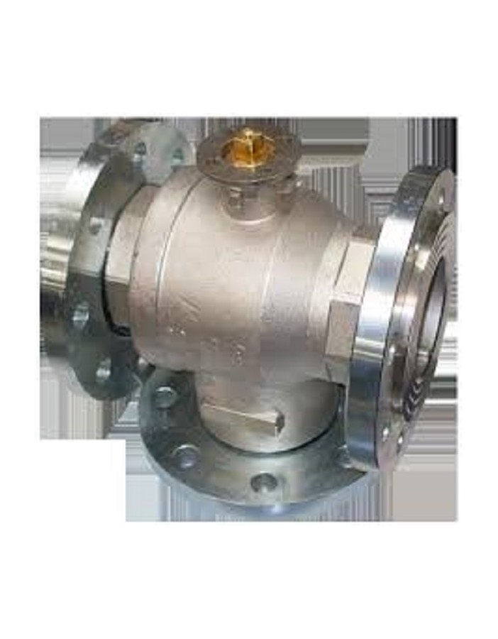 Ball valve body 3 ways DN 80 type 3-hole...