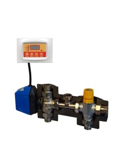 Solar integration kit for 1/2" boiler, motorized diverter...