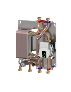 Separation unit: heat generator/heating system with...