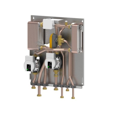 Caja de fuego bf4 potencia 25kw tipo autónomo solo plantilla hidráulica