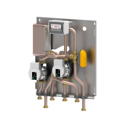 Boîte de combustion BF7 Power 35kw avec détachements de chaudière et unité de commande sans couvercle