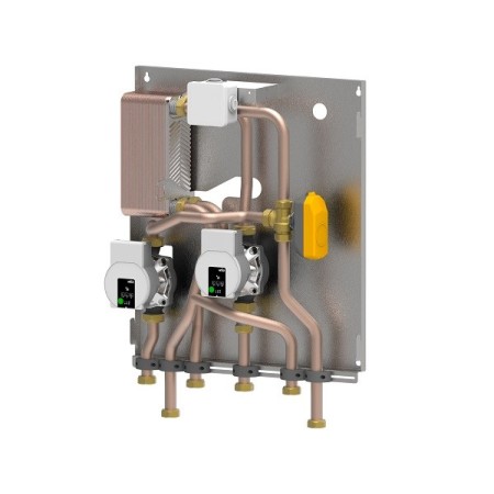 De Pala Cassetta box fire bf7 potenza 25kw tipo autonomo solo dima idraulica