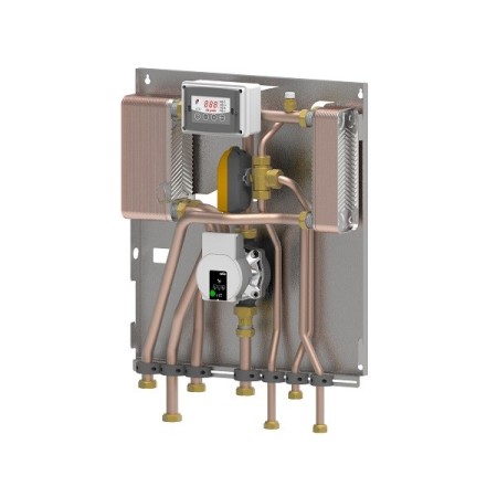 De Pala Cassetta box fire bf0 potenza 25kw tipo autonomo con centralina senza mantello di copertura