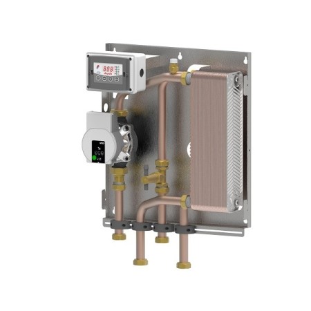 Unité de production d’ECS instantanée bf6 35kw Débit ECS 20 l/min avec unité de commande sans couvercle