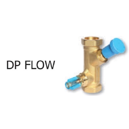 De Pala Valvola di bilanciamento dp flow dn32 attacchi femmina/femmina portata 10-80 l/min kvs 15,0