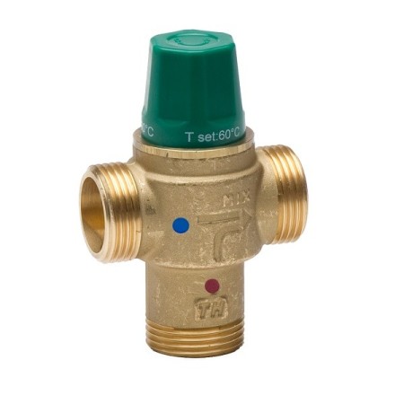 Anti-Kondensations-Thermostatmischer 60°+5°C Durchmesser 3/4" Düse komplett mit Düsensatz