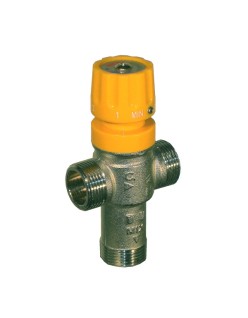 Manual thermostatic mixer for solar panel systems d.3/4"...