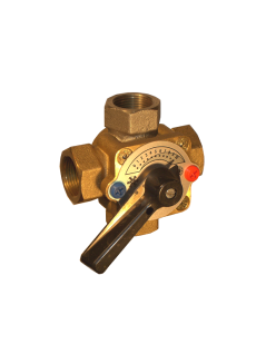 4-Wege-Mischerventil D. 3/4"-Innengewinde