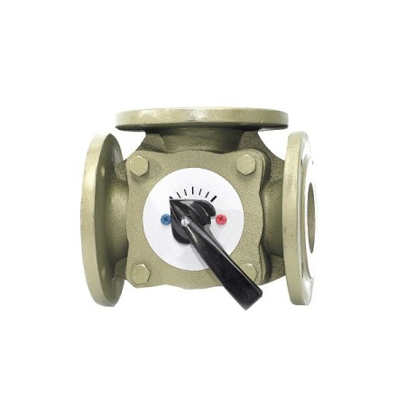 3-way mixer/diverter valve dn 80 flanged rotor shutter spacer kit included