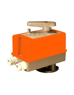 0 ÷ 10 V 24VAC Steuermotor für Misch- und Umlenkventile...