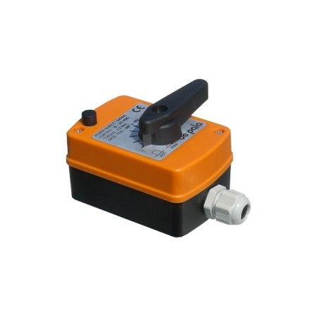 Steuermotor 4÷20 mA 120" für 90° IP65 für 2-3 Wege Äquisphärenregelventile 24VAC1/2" auf 1"1/4 - mit DP-ISO-Adapter