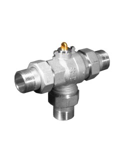 3-way ball valve body d. 1/2" modulating regulation type...