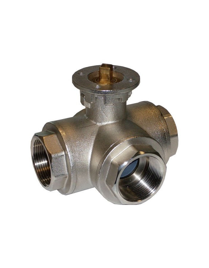 3-way ball valve body d. 1/2" type side...