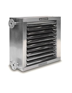 Sabiana AIX 46I41 aérotherme en acier inoxydable 4/6 pôles batterie 1 rang G4