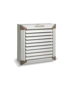 Sabiana Atlas 68A52 SX aérotherme 6/8 pôles batterie acier 2 rangées