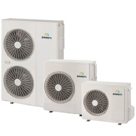Bomba de calor aire-agua Emmeti EH1618DC MIRAI-SMI gas R32 DC-Inverter 16.4kw A++/a++ monofásica