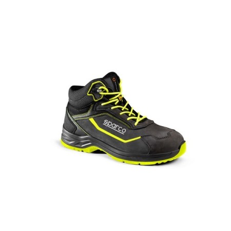 SPARCO INDY-H S3 ESD JURI SHOE DARK GREY/FLUORESCENT YELLOW EU42