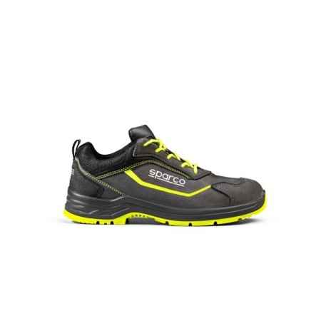 SPARCO SCARPA INDY S3 ESD CONOR GRIGIO SCURO/GIALLO FLUORESCENTE EU48
