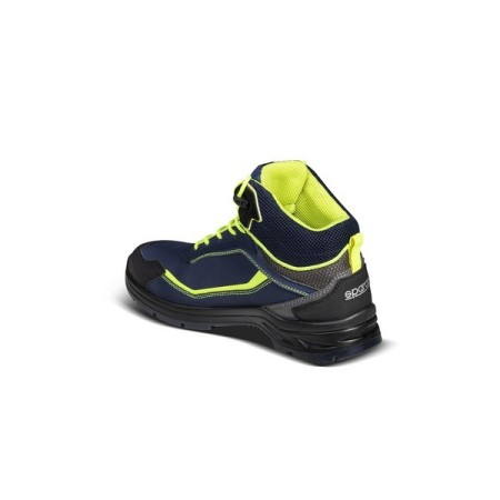 ZAPATILLA SPARCO INDY-H RICHMOND S3 ESD AZUL MARINO/AMARILLO FLUORESCENTE EU42